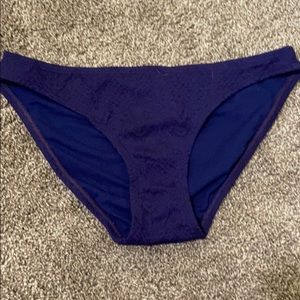 dark blue bikini bottom